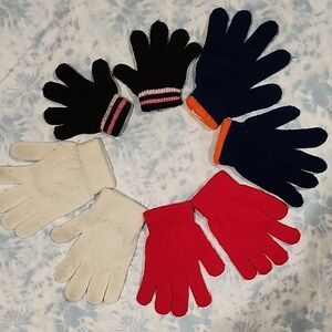 Colorful Kids' Winter Gloves Set